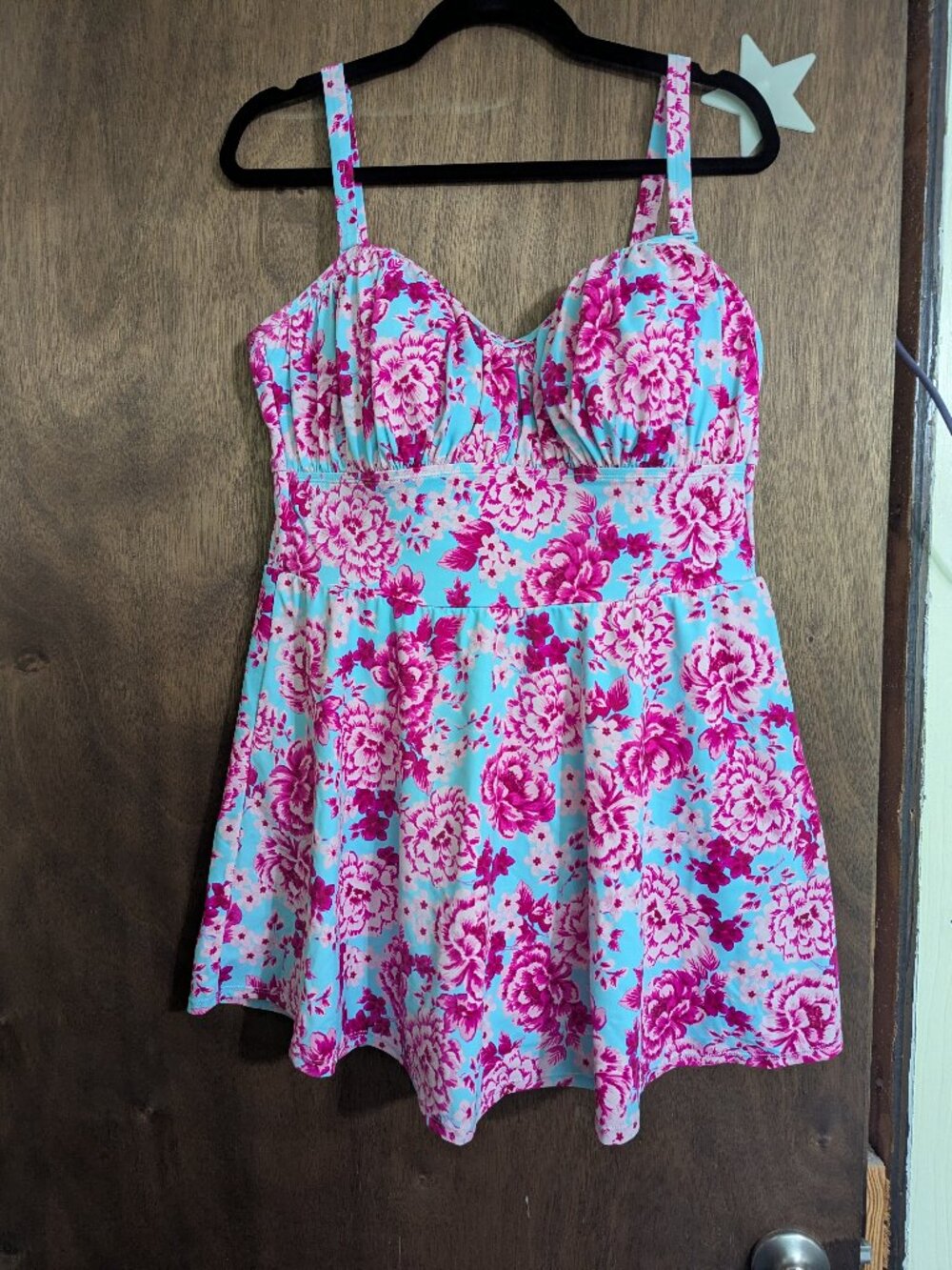 Torrid Floral one piece swimsuit
